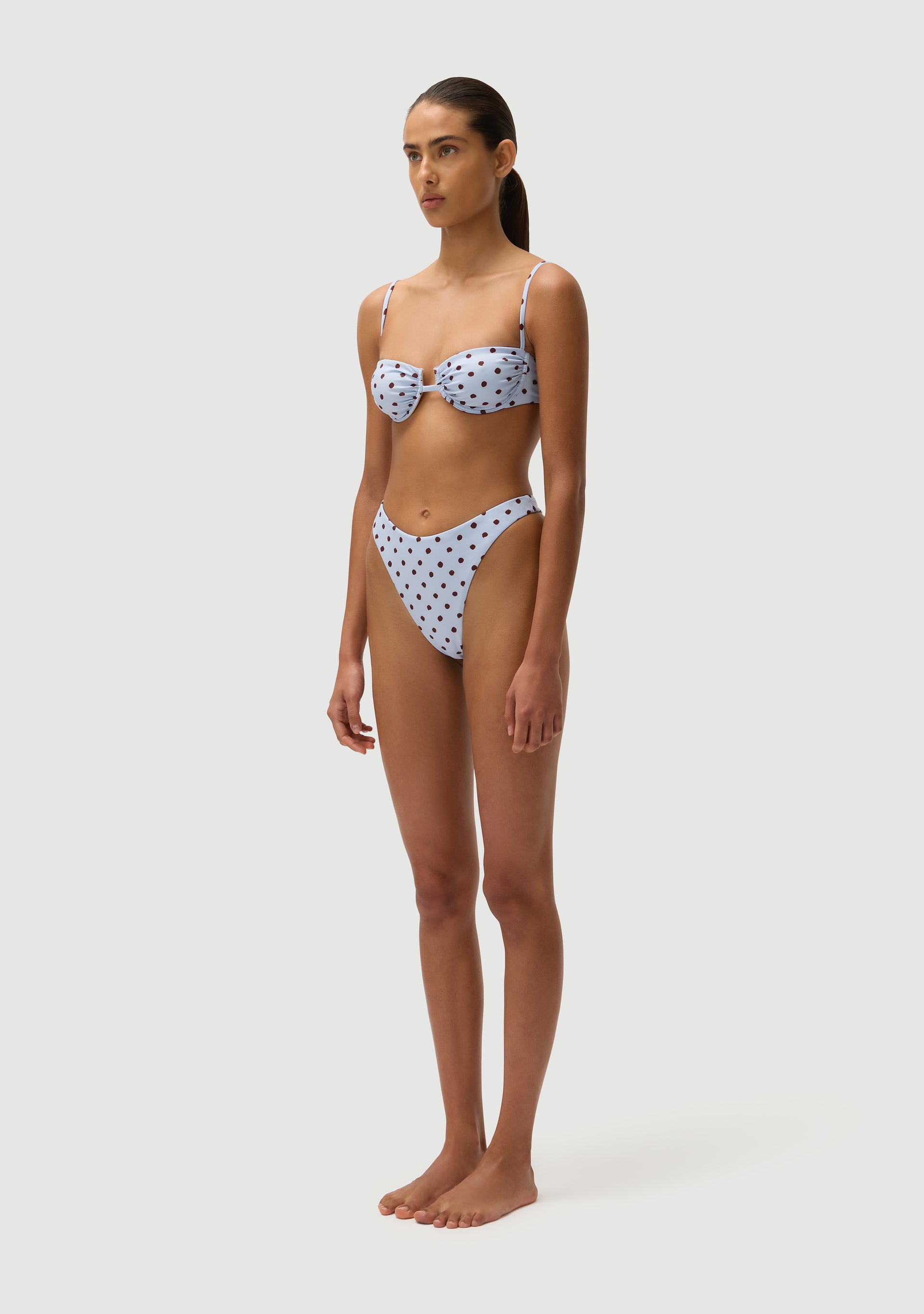 加布里埃尔上衣 | 蓝色波点软糖