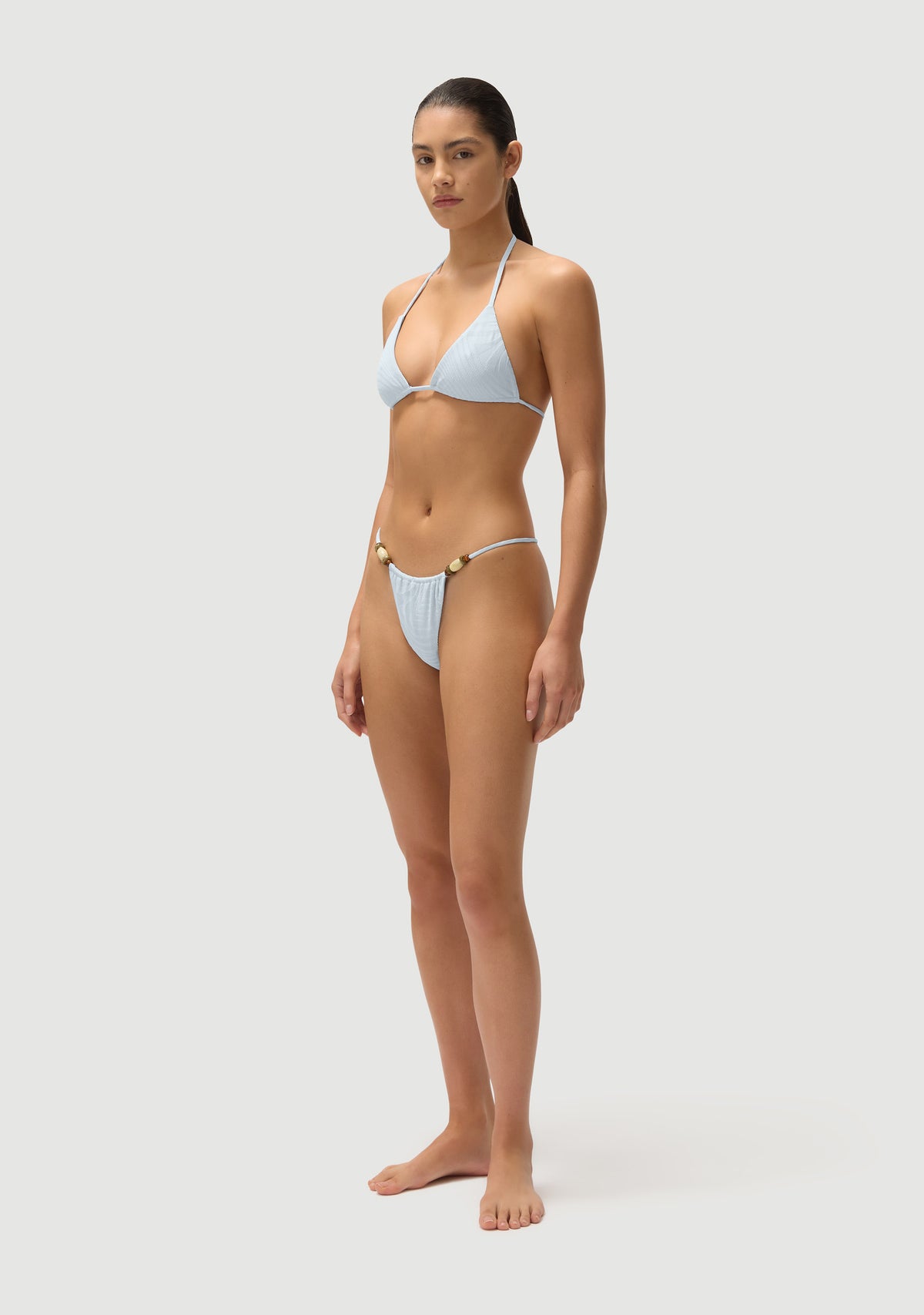 Giuseppe Beaded Bottom | Sky