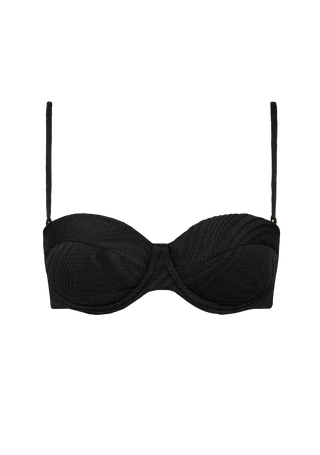 Rodney Padded Top | Black