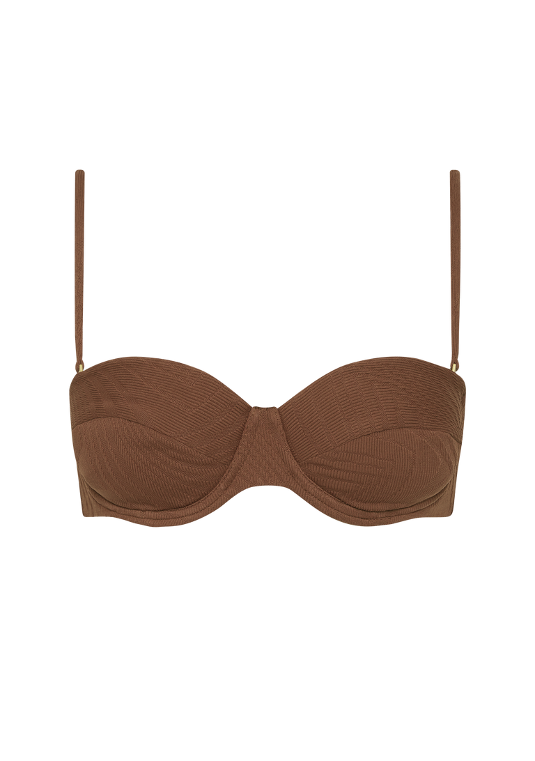 Rodney Padded Top | Pinecone